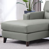 Sorena Top Grain Leather Sectional