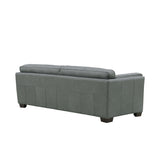 Aruba Top Grain Leather Collection, Slate Gray