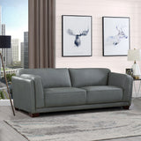 Aruba Top Grain Leather Collection, Slate Gray
