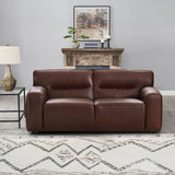 Corinth Top Grain Leather Collection, Brown