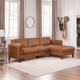 Antilles Top Grain Leather Sectional