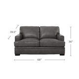 Brighton Top Grain Leather Collection, Chatham gray