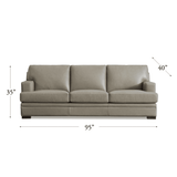 Brighton Top Grain Leather Collection, Chico Slate