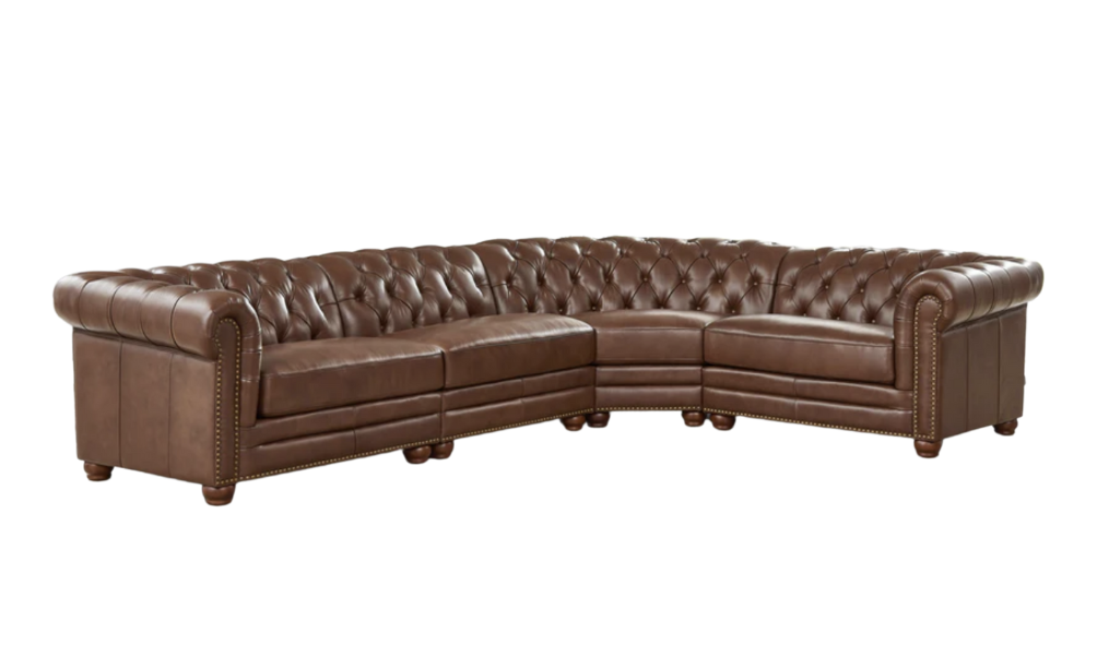 Allington leather sectional deals
