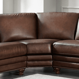 Billingham Top Grain Leather Sectional