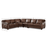 Billingham Top Grain Leather Sectional