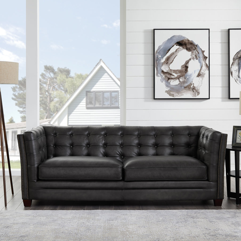 Belmond Top Grain Leather Sofa