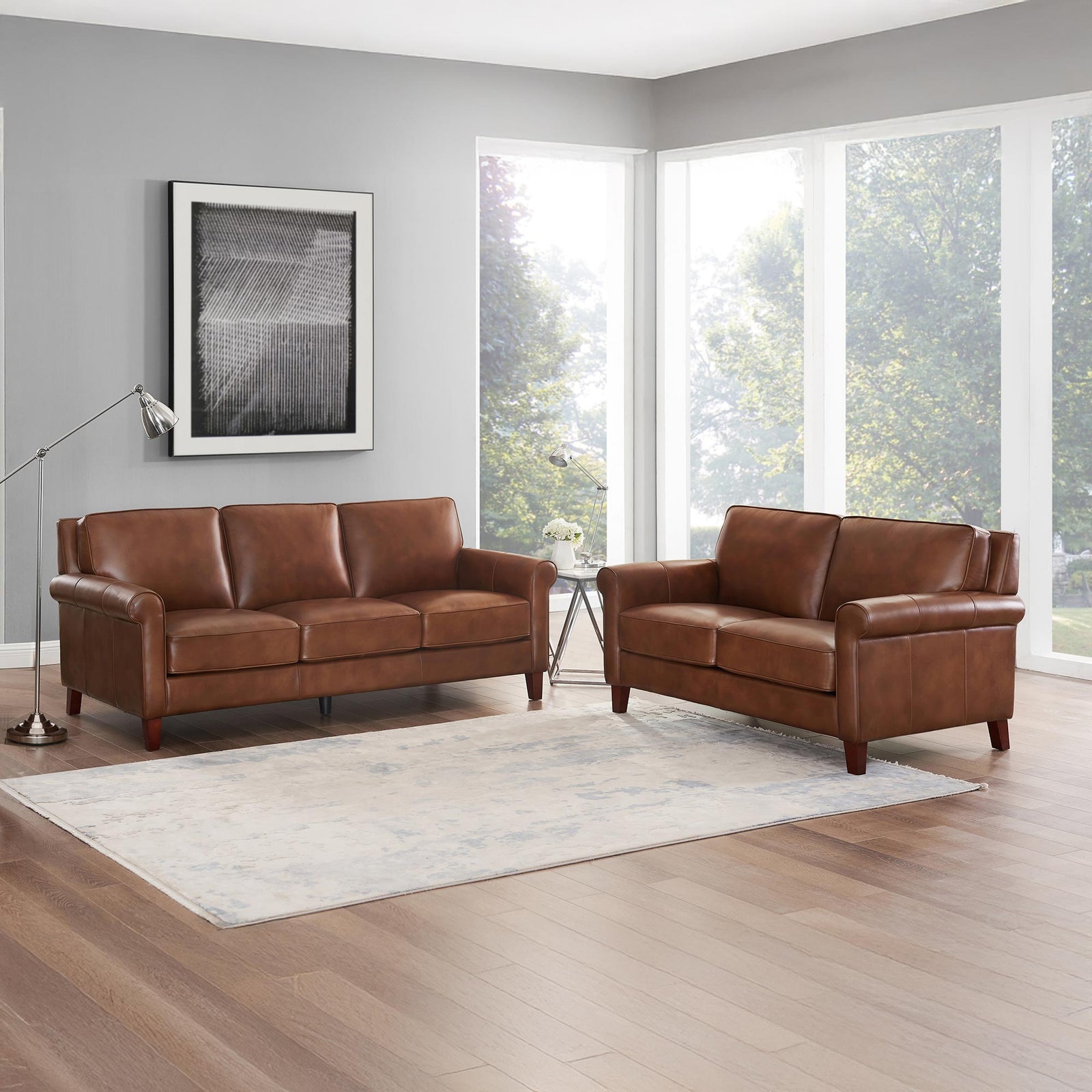 Larsen Top Grain Leather Collection – Prospera Home