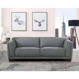 Aruba Top Grain Leather Collection, Slate Gray