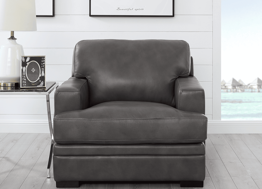 Brighton Top Grain Leather Collection, Chatham gray