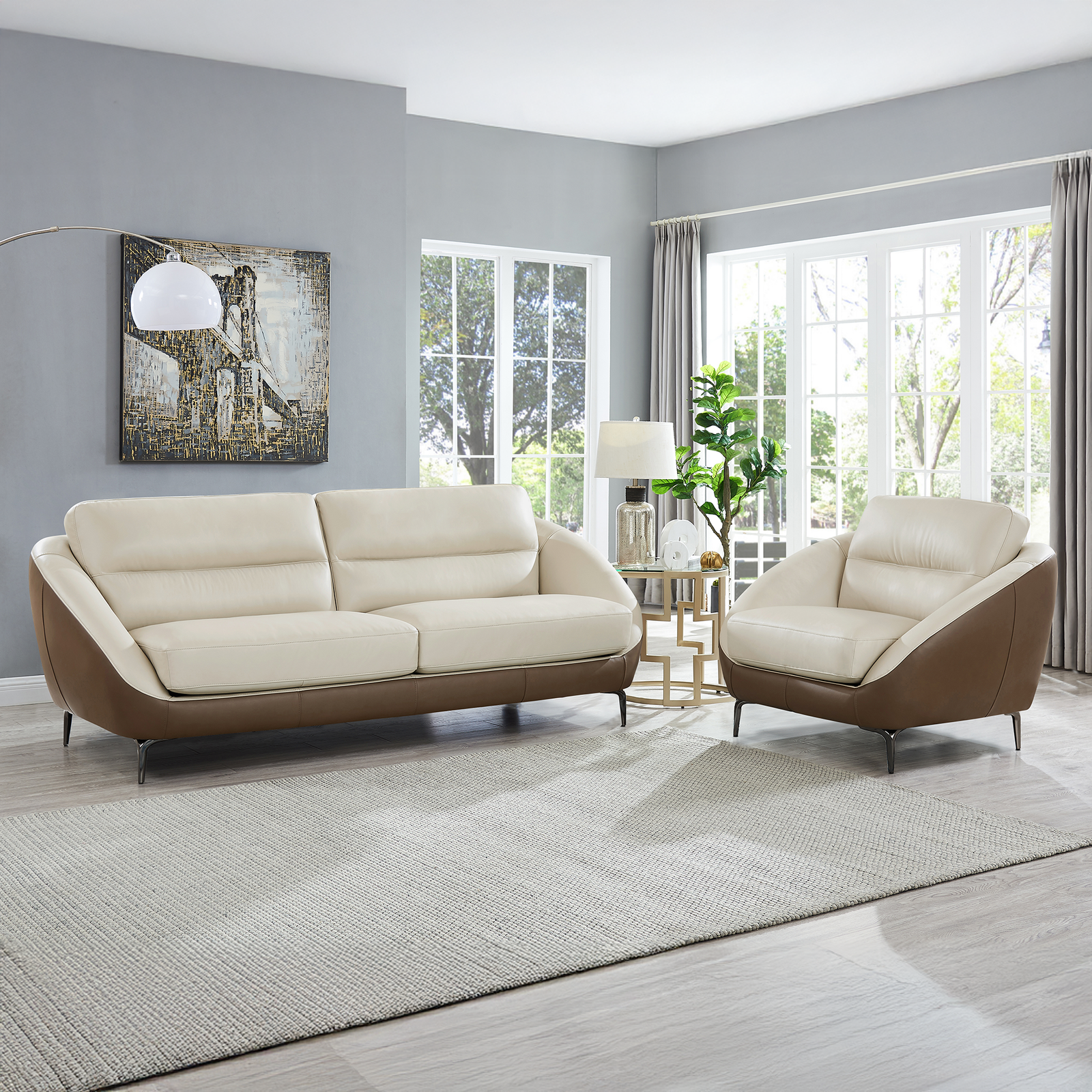Makena Top Grain Leather Collection – Prospera Home