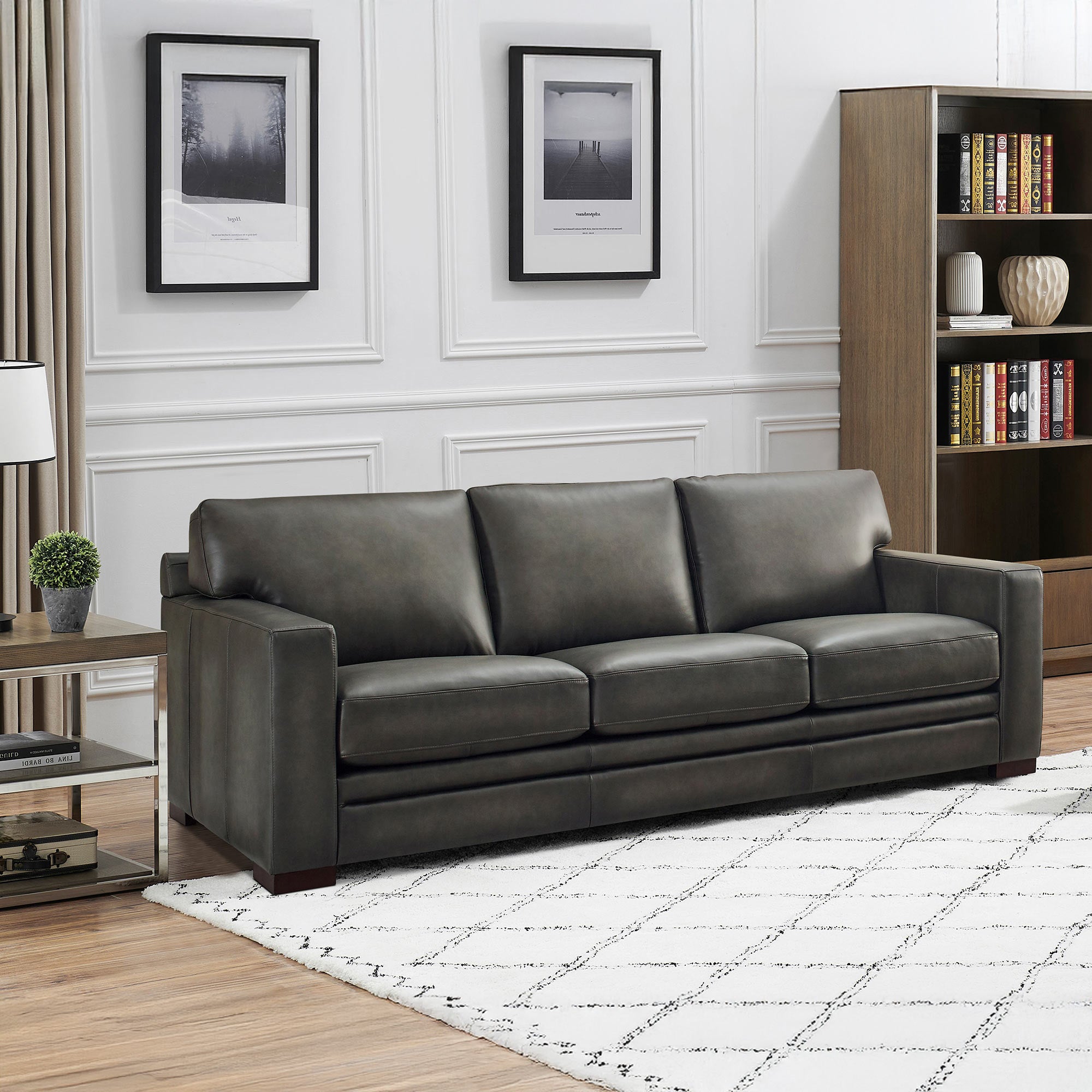 Luca Top Grain Leather Sofa