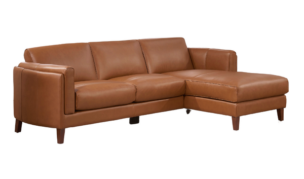 Antilles Top Grain Leather Sectional