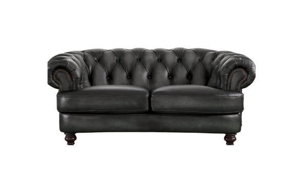 Glenbrook Top Grain Leather Loveseat