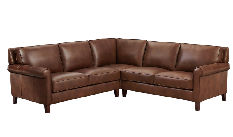 Larsen Top Grain Leather Sectional
