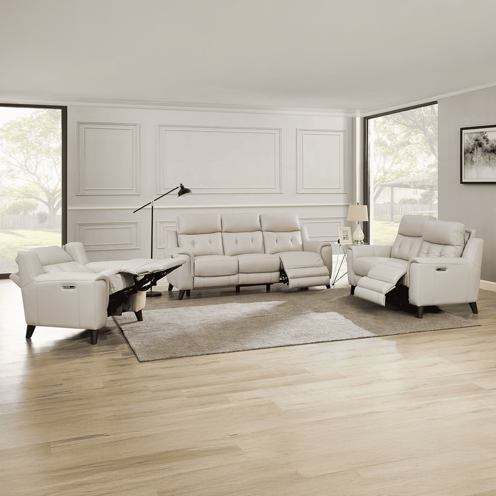 Malibu Zero Gravity Top Grain Leather Power Collection – Prospera Home