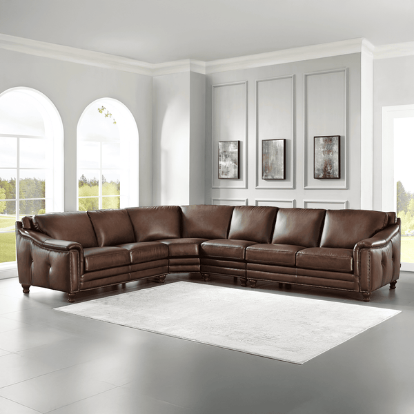 Billingham Top Grain Leather Sectional