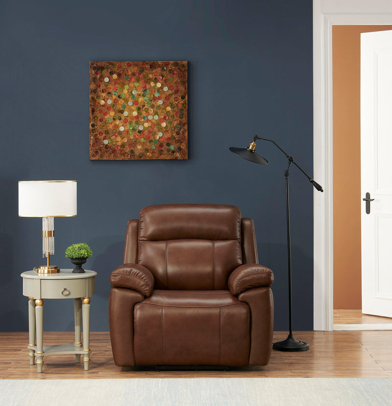Atticus Top Grain Leather Power Reclining Collection - Prospera Home