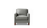 West Park Leather Collection, Silver Gray - Prospera Home