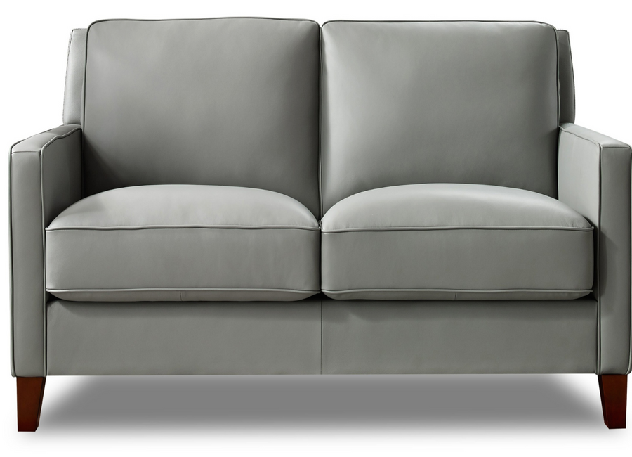 West Park Leather Collection, Silver Gray