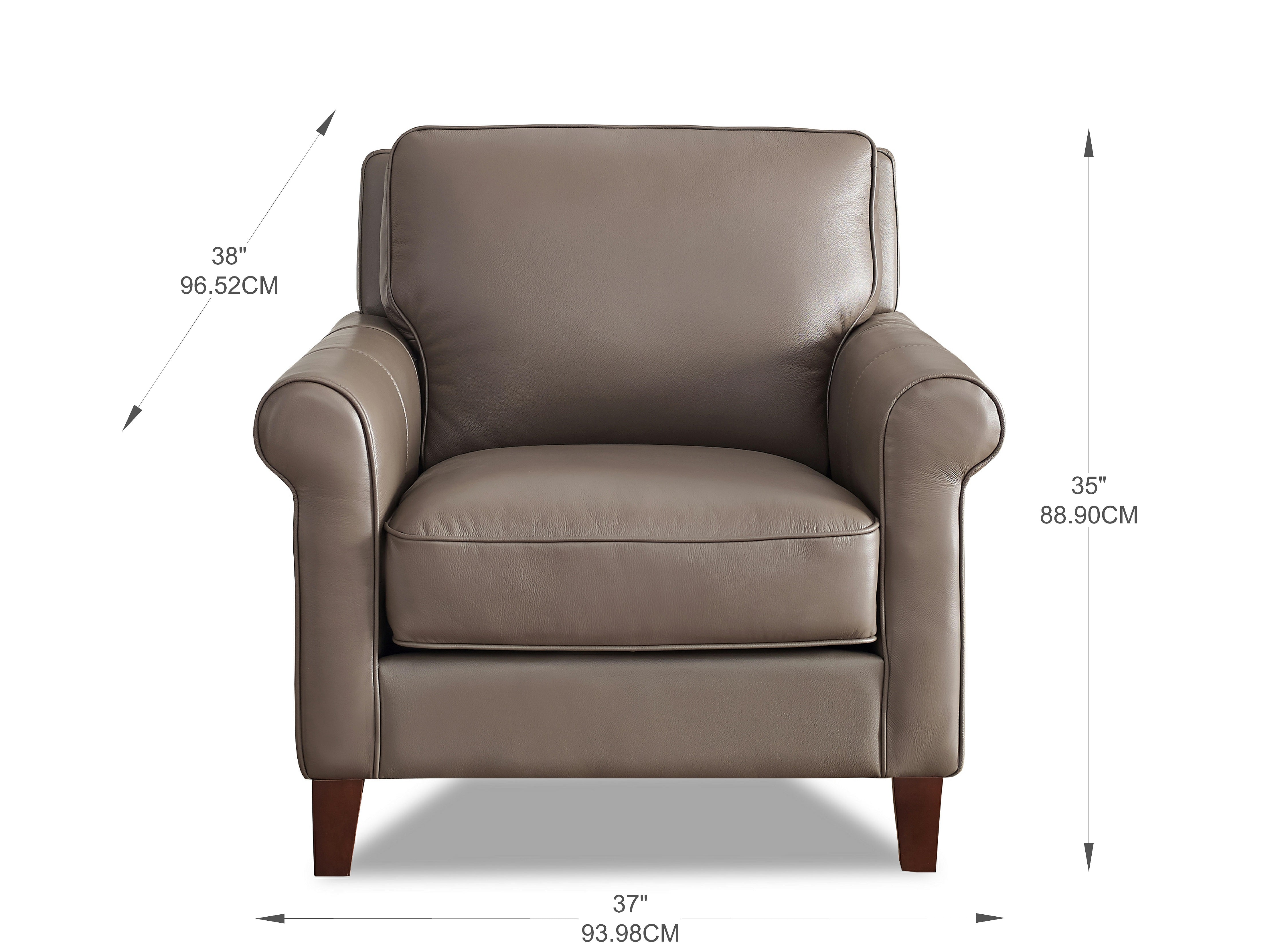 Larsen Top Grain Leather Collection Prospera Home