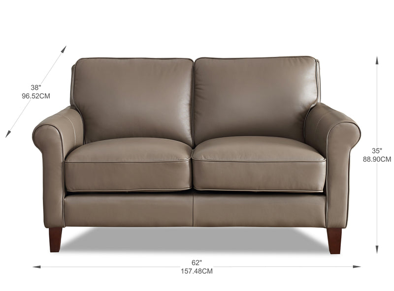 Larsen Top Grain Leather Collection - Prospera Home