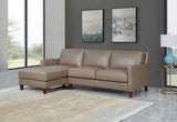 West Park Top Grain Leather Sofa Chaise - Prospera Home