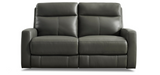 Capprio Top Grain Leather Power Reclining Collection, Gray - Prospera Home