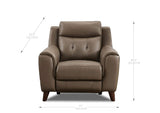 Campania Top Grain Leather Power Reclining Collection - Prospera Home