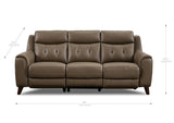 Campania Top Grain Leather Power Reclining Collection - Prospera Home