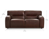 Corinth Top Grain Leather Collection - Prospera Home