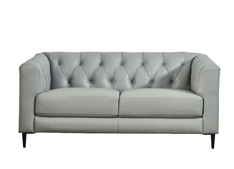 Santa Cruz Power Leather Collection, Silver Gray