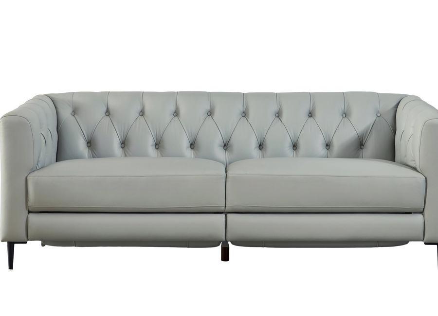 Santa Cruz Power Leather Collection, Silver Gray