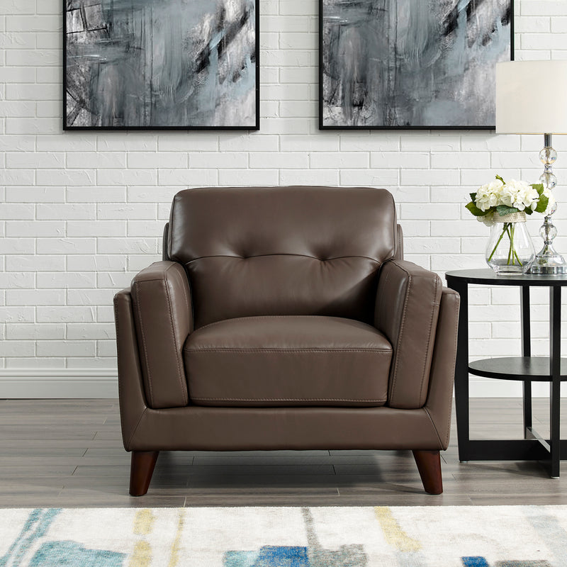 Monterey Top Grain Leather Sofas - Prospera Home