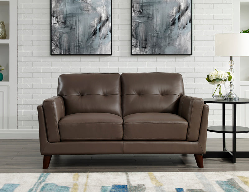 Monterey Top Grain Leather Sofas - Prospera Home