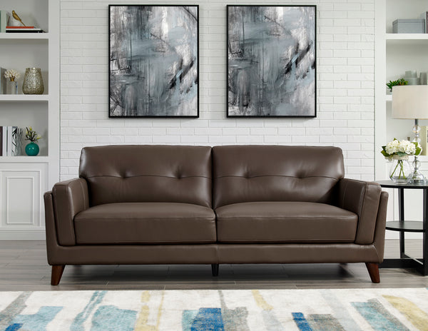 Monterey Top Grain Leather Sofas - Prospera Home