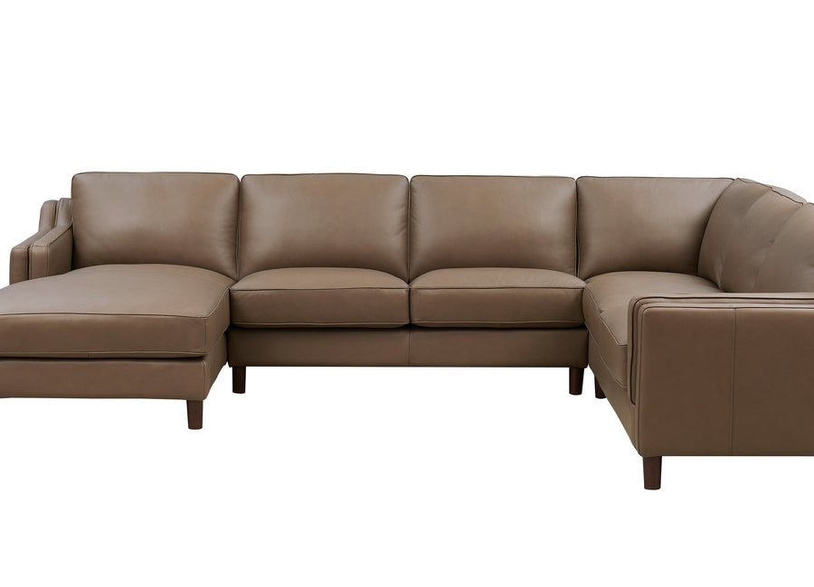 Dobson Leather Sectional
