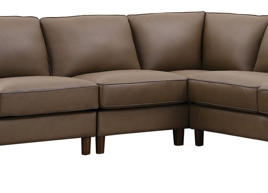 Dobson Leather Sectional