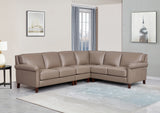 Larsen Top Grain Leather Sectional - Prospera Home