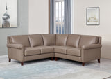 Larsen Top Grain Leather Sectional - Prospera Home