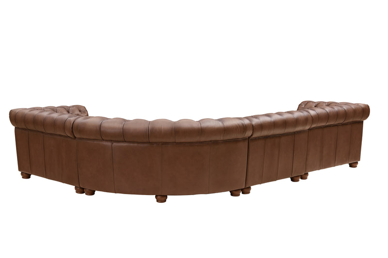 Allington Top Grain Leather Sectional
