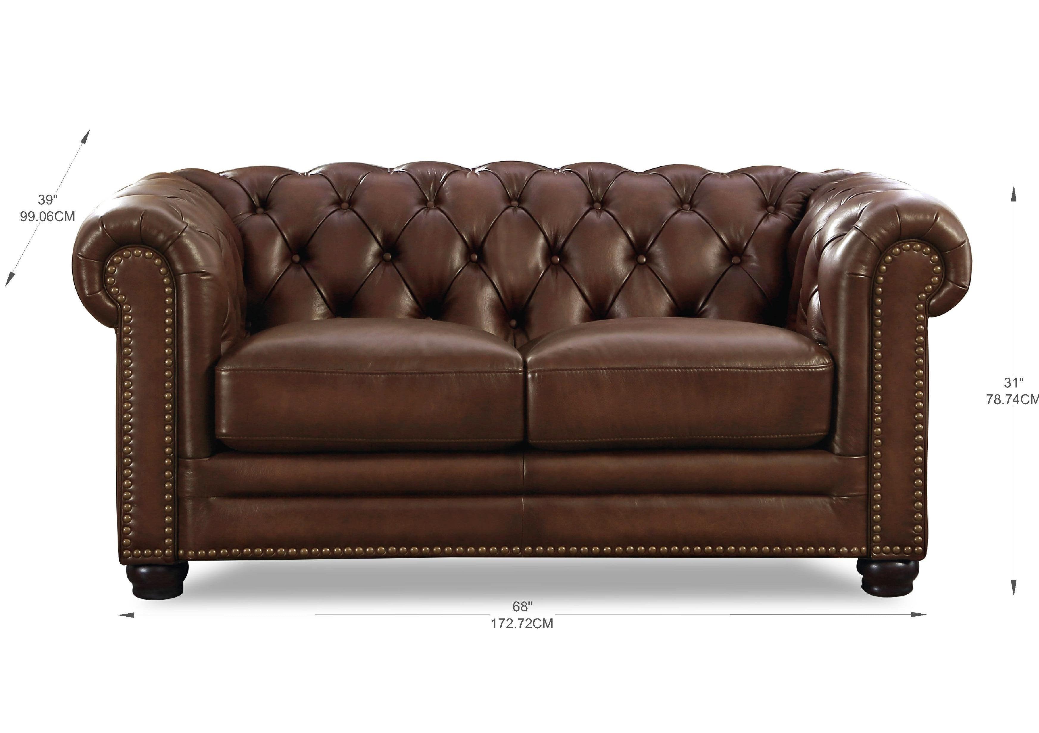 Allington Top Grain Leather Sofas Prospera Home