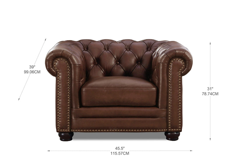 Allington Top Grain Leather Collection - Prospera Home