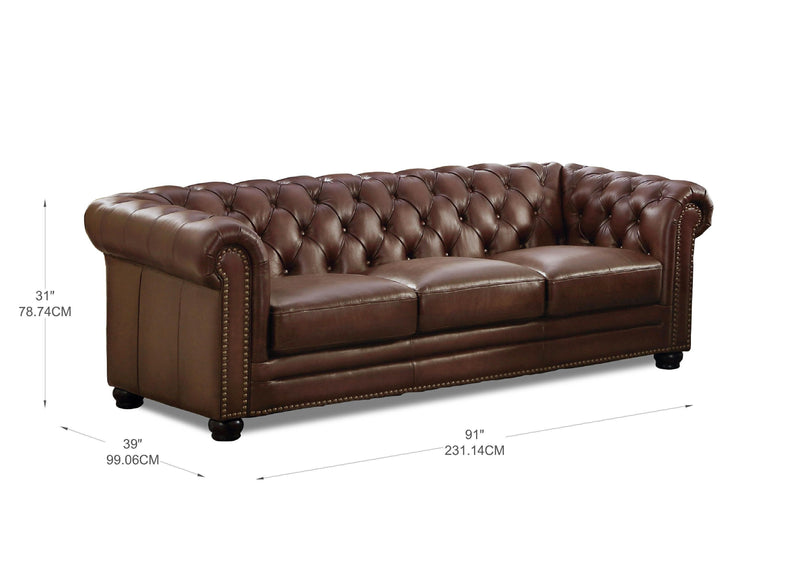 Allington Top Grain Leather Collection - Prospera Home
