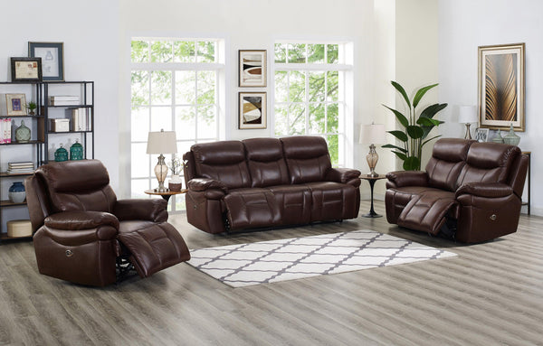 Aarondale Top Grain Leather Power Reclining Collection - Prospera Home