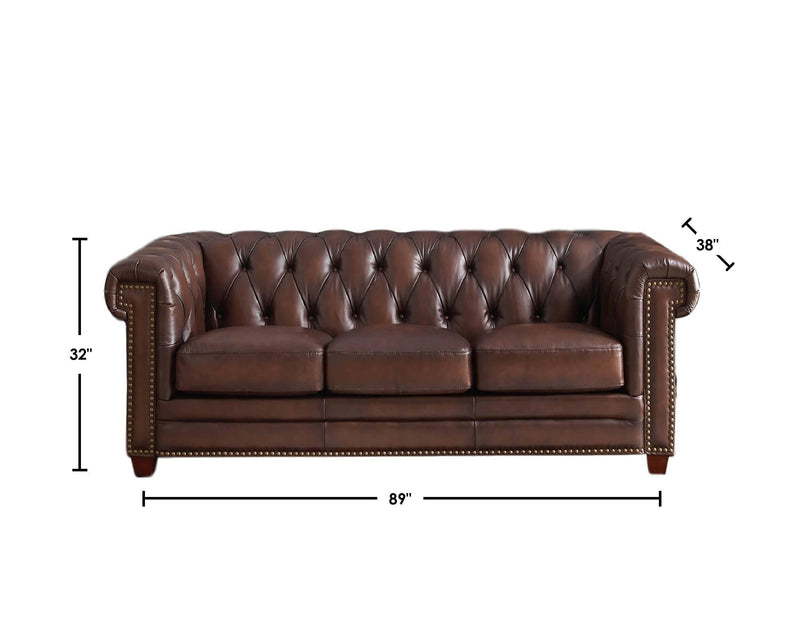 Stanwood Leather Sofas - Prospera Home