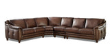 Billingham Leather Sectional - Prospera Home