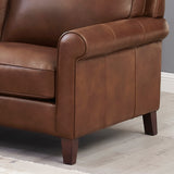 Larsen Top Grain Leather Sectional - Prospera Home