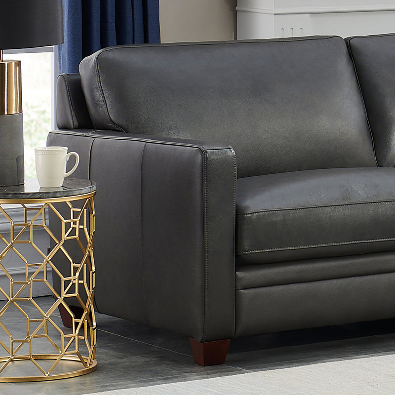 Marcello Top Grain Leather Sectional - Prospera Home