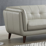 Barcelona Top Grain Leather Sofa Chaise - Prospera Home